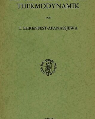 خرید و دانلود نسخه کامل کتاب Die Grundlagen der Thermodynamik