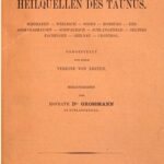 خرید و دانلود نسخه کامل کتاب Die Heilquellen des Taunus; Wiesbaden, Weilbach, Soden, Homburg, Ems, Assmannshausen, Schwalbach, Schlangenbad, Selters, Fachingen, Geilnau, Cronthal