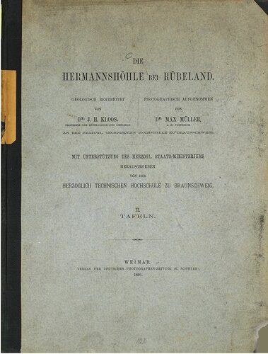 خرید و دانلود نسخه کامل کتاب Die Hermannshöhle bei Rübeland / Tafeln_68bfb0c78f1fc.jpeg خرید و دانلود نسخه کامل کتاب Die Hermannshöhle bei Rübeland / Tafeln