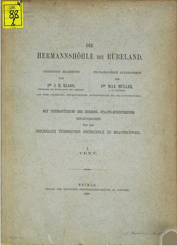 خرید و دانلود نسخه کامل کتاب Die Hermannshöhle bei Rübeland / Text_68bfb0d8ca8b3.jpeg خرید و دانلود نسخه کامل کتاب Die Hermannshöhle bei Rübeland / Text