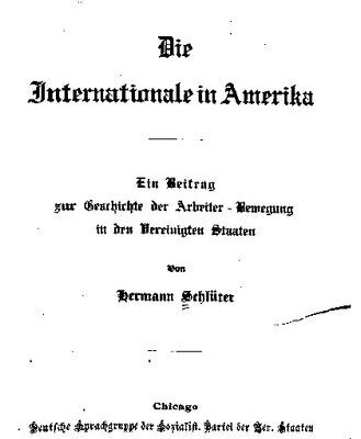 خرید و دانلود نسخه کامل کتاب Die Internationale in Amerika. Ein Beitrag zur Arbeiter-Bewegung in den Vereinigten Staaten