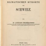 خرید و دانلود نسخه کامل کتاب Die klimatischen Kurorte der Schweiz