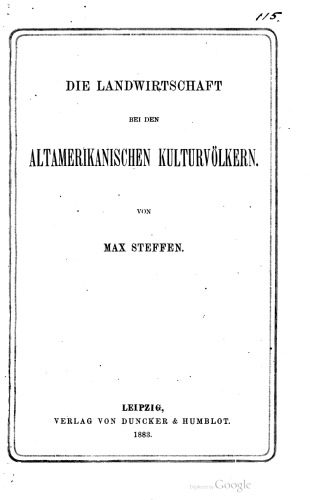 خرید و دانلود نسخه کامل کتاب Die Landwirtschaft bei den altamerikanischen Kulturvölkern_68c20d782697e.jpeg خرید و دانلود نسخه کامل کتاب Die Landwirtschaft bei den altamerikanischen Kulturvölkern