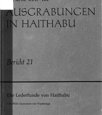 خرید و دانلود نسخه کامل کتاب Die Lederfunde von Haithabu