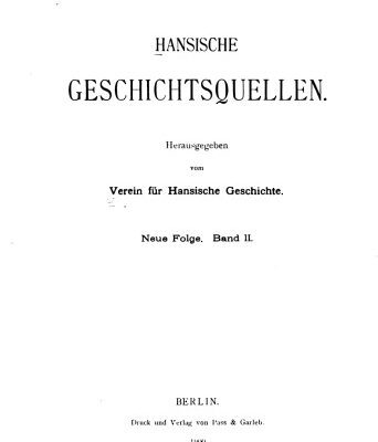 خرید و دانلود نسخه کامل کتاب Die Lübecker Bergenfahrer und ihre Chronistik