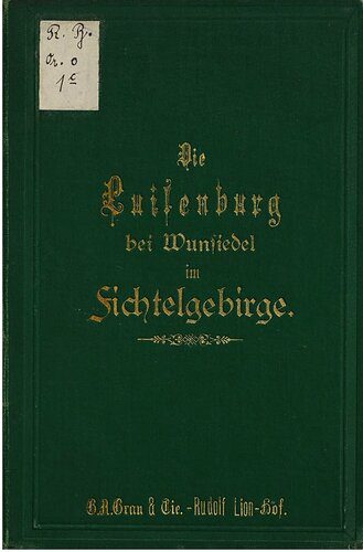 خرید و دانلود نسخه کامل کتاب Die Luisenburg bei Wunsiedel im Fichtelgebirge : Ein Taschenbuch für Einheimische und Fremde_68c12e7d064f9.jpeg خرید و دانلود نسخه کامل کتاب Die Luisenburg bei Wunsiedel im Fichtelgebirge : Ein Taschenbuch für Einheimische und Fremde