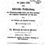 خرید و دانلود نسخه کامل کتاب Die Mark Brandenburg im Jahre 1250 oder historische Beschreibung der Brandenburgischen Lande und ihrer politischen und kirchlichen Verhältnisse um diese Zeit