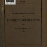 خرید و دانلود نسخه کامل کتاب Die mathematischen Gesetze der induzierten elektrischen Ströme (1845)