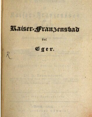 خرید و دانلود نسخه کامل کتاب Die Mineralquellen zu Kaiser-Franzensbad bei Eger. Historisch-medicinisch [medizinisch] dargestellt