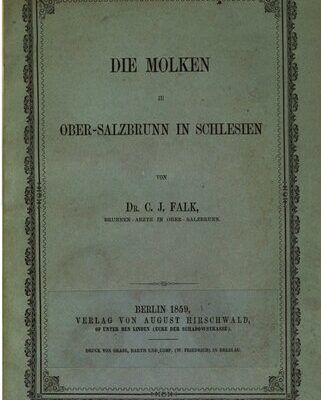 خرید و دانلود نسخه کامل کتاب Die Molken zu Ober-Salzbrunn in Schlesien