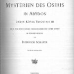 خرید و دانلود نسخه کامل کتاب Die Mysterien des Osiris in Abydos unter König Sesostris III. nach dem Denkstein des Oberschatzmeisters I-Cher-Nofret im Berliner Museum