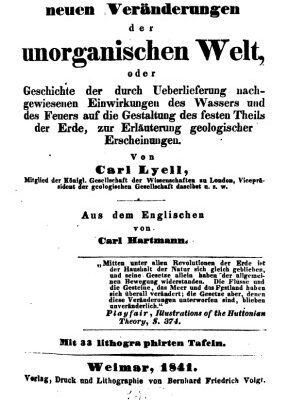 خرید و دانلود نسخه کامل کتاب Die neuen Veränderungen der unorganischen Welt, oder Geschichte der durch Ueberlieferung nachgewiesenen Einwirkungen des Wassers und des Feuers auf die Gestaltung des festen Theils der Erde, zur Erläuterung geologischer Erscheinungen