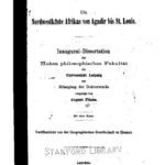 خرید و دانلود نسخه کامل کتاب Die Nordwestküste Afrikas von Agadir bis St. Louis