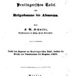 خرید و دانلود نسخه کامل کتاب Die Ober-Donau-Straße der Peutingerschen Tafel von Brigobanne bis Abusena