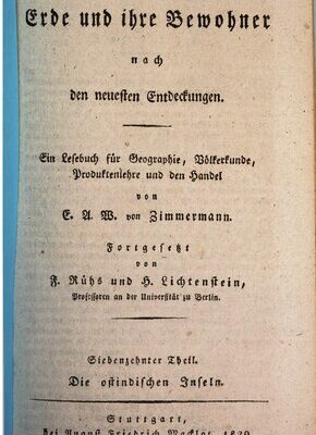 خرید و دانلود نسخه کامل کتاب Die ostindischen Inseln