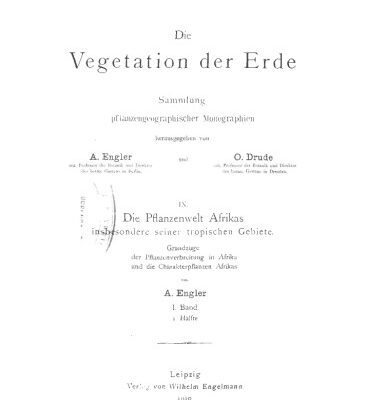 خرید و دانلود نسخه کامل کتاب Die Pflanzenwelt Afrikas, insbesondere seiner tropischen Gebiete : Grundzge der Pflanzenverbreitung im Afrika und die Charakterpflanzen Afrikas