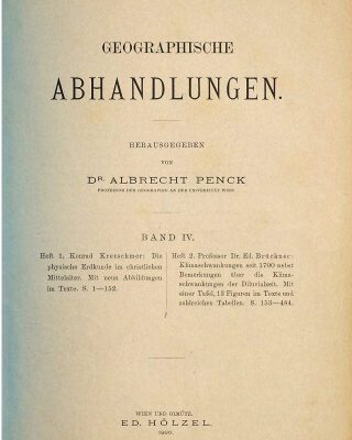 خرید و دانلود نسخه کامل کتاب Die physische Erdkunde im christlichen Mittelalter