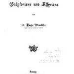 خرید و دانلود نسخه کامل کتاب Die politische Entwickelung  Babyloniens und Assyriens