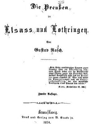 خرید و دانلود نسخه کامل کتاب Die Preußen in Elsass und Lothringen