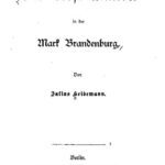 خرید و دانلود نسخه کامل کتاب Die Reformation in der Mark Brandenburg