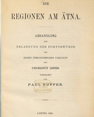 خرید و دانلود نسخه کامل کتاب Die Regionen am Ätna