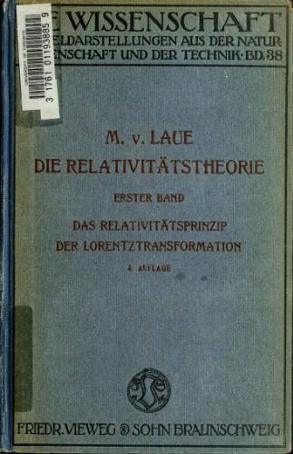 خرید و دانلود نسخه کامل کتاب Die Relativitatstheorie, Volume 1 Wissenschaft (Braunschweig, Germany) Die Relativitatstheorie, Max von Laue Volume 38 of Die Wissenschaft_68be8eab5b18e.jpeg خرید و دانلود نسخه کامل کتاب Die Relativitatstheorie, Volume 1 Wissenschaft (Braunschweig, Germany) Die Relativitatstheorie, Max von Laue Volume 38 of Die Wissenschaft