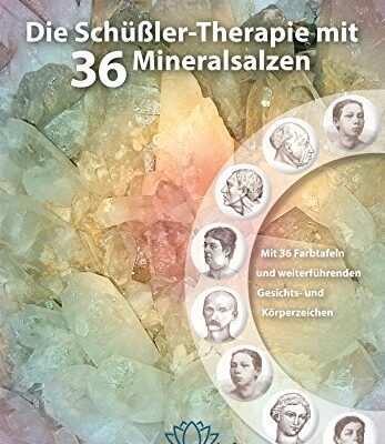 خرید و دانلود نسخه کامل کتاب Die Schüßler-Therapie mit 36 Mineralsalzen: Mit 36 Farbtafeln und weiterführenden Gesichts- und Körperzeichen 2 Bände