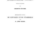 خرید و دانلود نسخه کامل کتاب Die schwarzen Flüsse Südamerikas