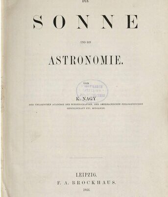 خرید و دانلود نسخه کامل کتاب Die Sonne und die Astronomie