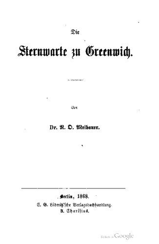 خرید و دانلود نسخه کامل کتاب Die Sternwarte zu Greenwich_68bc52b2ae6ec.jpeg خرید و دانلود نسخه کامل کتاب Die Sternwarte zu Greenwich