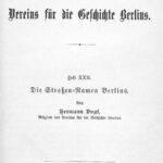 خرید و دانلود نسخه کامل کتاب Die Straßen-Namen Berlins