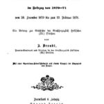 خرید و دانلود نسخه کامل کتاب Die Tätigkeit des Detachements Rantzau im Feldzug von 1870-71 vom 20. Dezember 1870 bis zum 19. Februar 1871 ; ein Beitrag zur Geschichte der Großherzoglich Hessischen (25.) Division