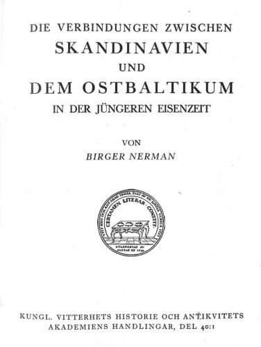 خرید و دانلود نسخه کامل کتاب Die Verbindungen zwischen Skandinavien und dem Ostbaltikum in der jüngeren Eisenzeit_68c52c5e0329e.jpeg خرید و دانلود نسخه کامل کتاب Die Verbindungen zwischen Skandinavien und dem Ostbaltikum in der jüngeren Eisenzeit