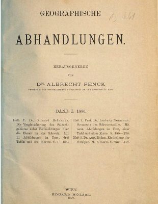 خرید و دانلود نسخه کامل کتاب Die Vergletscherung des Salzachgebietes nebst Beobachtungen über die Eiszeit in der Schweiz