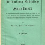 خرید و دانلود نسخه کامل کتاب Die Verschneidung (Castration) der Hausthiere des männlichen und weiblichen Geschlechts
