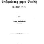 خرید و دانلود نسخه کامل کتاب Die Verschwörung gegen Venedig im Jahre 1618