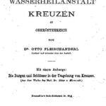 خرید و دانلود نسخه کامل کتاب Die Wasserheilanstalt Kreuzen in Oberösterreich