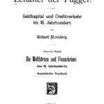 خرید و دانلود نسخه کامل کتاب Die Weltbörsen und Finanzkrisen des 16. Jahrhunderts
