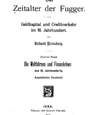 خرید و دانلود نسخه کامل کتاب Die Weltbörsen und Finanzkrisen des 16. Jahrhunderts