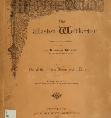 خرید و دانلود نسخه کامل کتاب Die Weltkarte des Beatiis (776 n. Chr.)