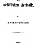 خرید و دانلود نسخه کامل کتاب Die westöstlichen Kontraste