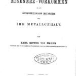 خرید و دانلود نسخه کامل کتاب Die wichtigeren Eisenerz-Vorkommen in der österreichischen Monarchie und ihr Metallgehalt