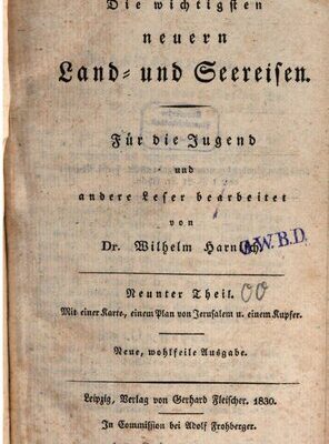 خرید و دانلود نسخه کامل کتاب Die wichtigsten neuern Land- und Seereisen