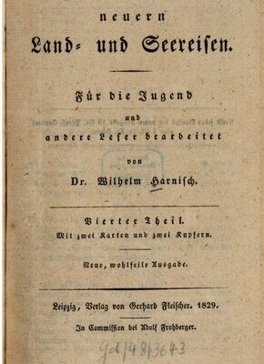 خرید و دانلود نسخه کامل کتاب Die wichtigsten neuern Land- und Seereisen