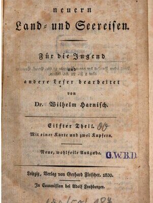 خرید و دانلود نسخه کامل کتاب Die wichtigsten neuern Land- und Seereisen