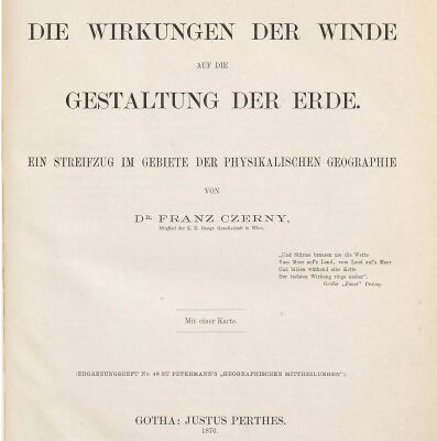 خرید و دانلود نسخه کامل کتاب Die Wirkungen der Winde auf die Gestaltung der Erde : Ein Streifzug im Gebiete der physikalischen Geographie