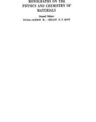 خرید و دانلود نسخه کامل کتاب Dielectric Breakdown of Solids