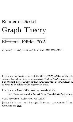 خرید و دانلود نسخه کامل کتاب Diestel Graph Theory