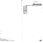 خرید و دانلود نسخه کامل کتاب Diferencias: Topografía de la Arquitectura Contemporánea