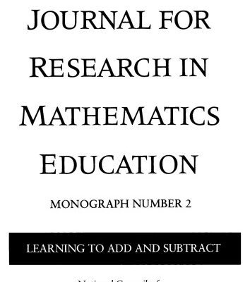 خرید و دانلود نسخه کامل کتاب Different Ways Children Learn to Add and Subtract (Journal for Research in Mathematics Education, Monograph, N.? 2)